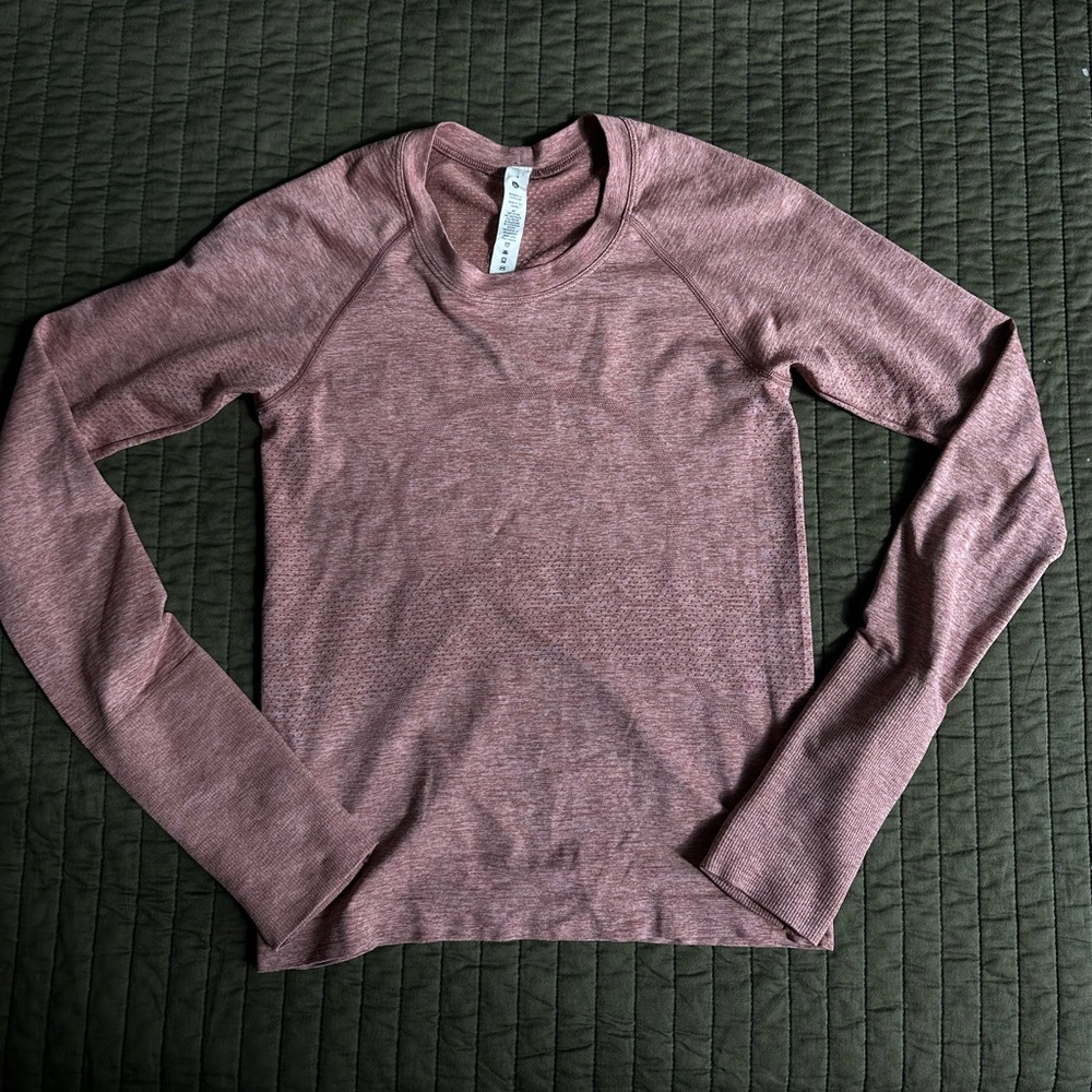 Lululemon — Long Sleeve Cropped Swiftly